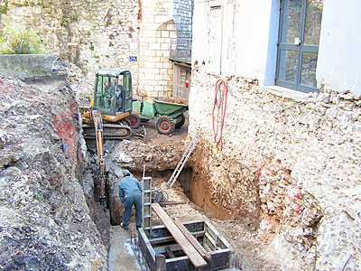 VRD et terrassement de la mairie d'Alixan (Drme)